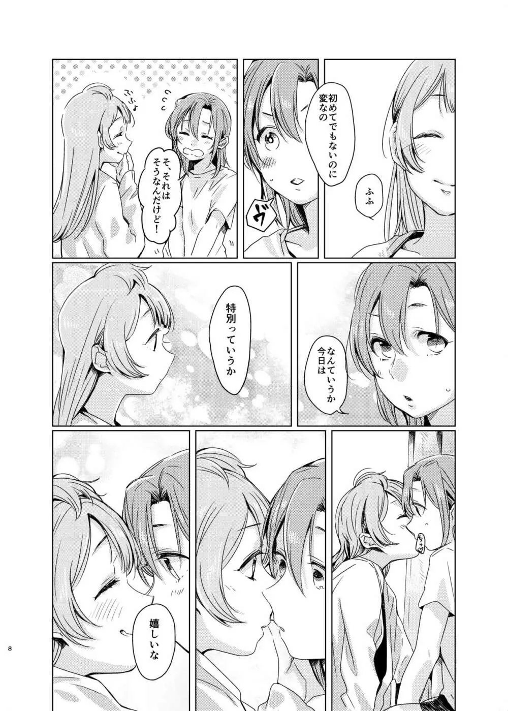 ティファニーブルーの未来をきみと - page7