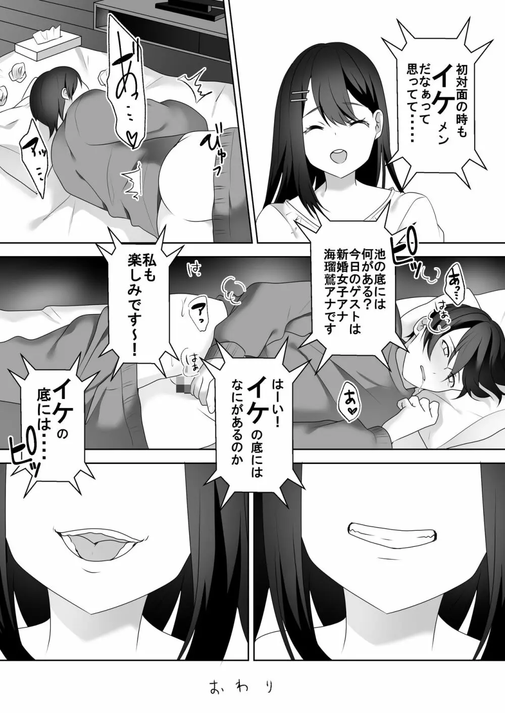 美人女子アナの色仕掛け～ある大物ルーキーの破滅～ - page37