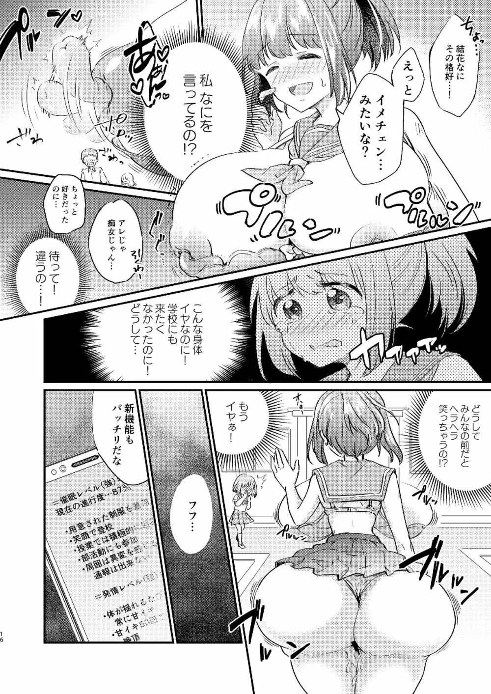 ヒロイン雌肉改造計画 - page17