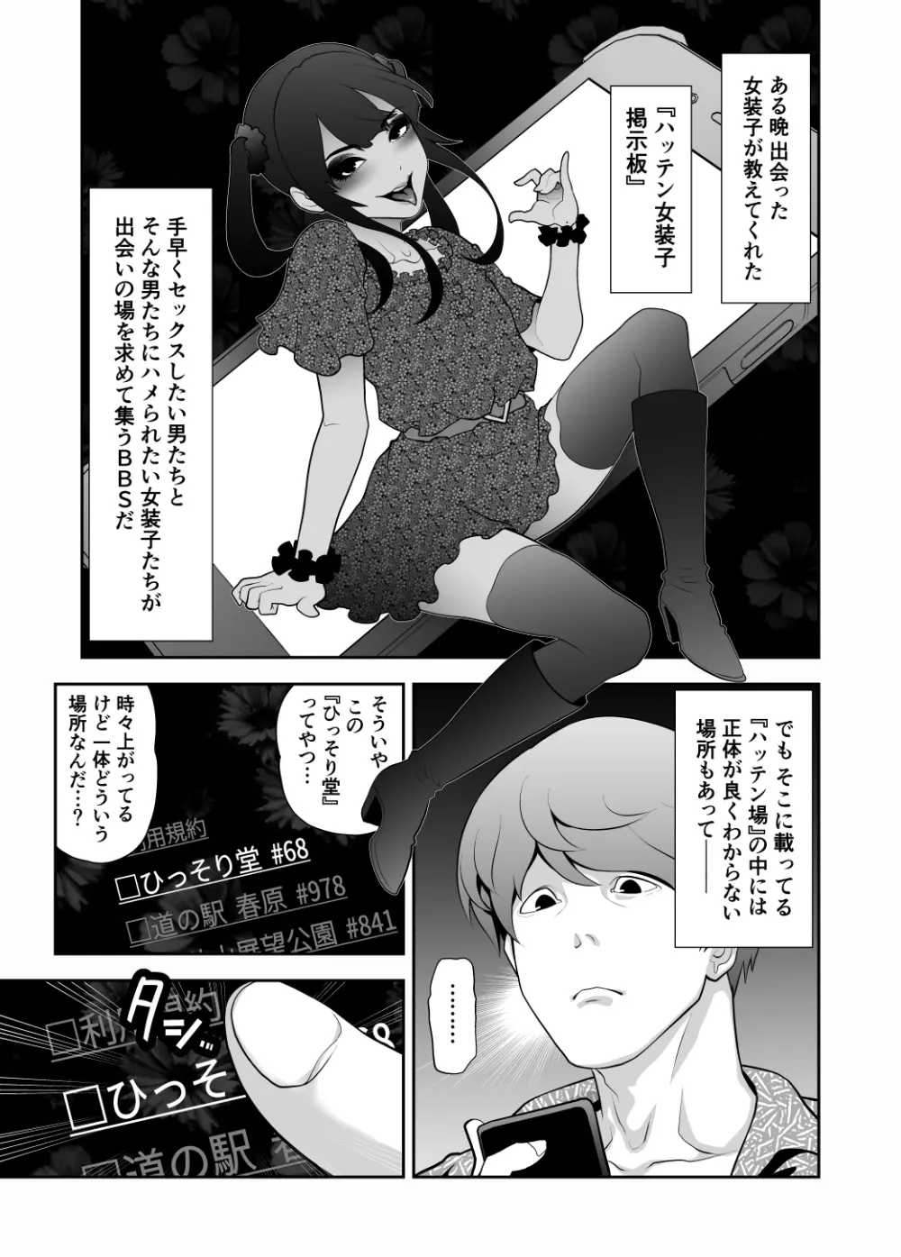 女装子ハッテン系 ≪ ひっそり堂 篇 ≫ - page3