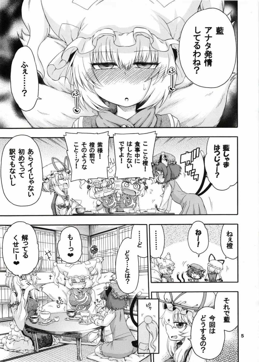 東方迷込 ～八雲藍編～ - page4