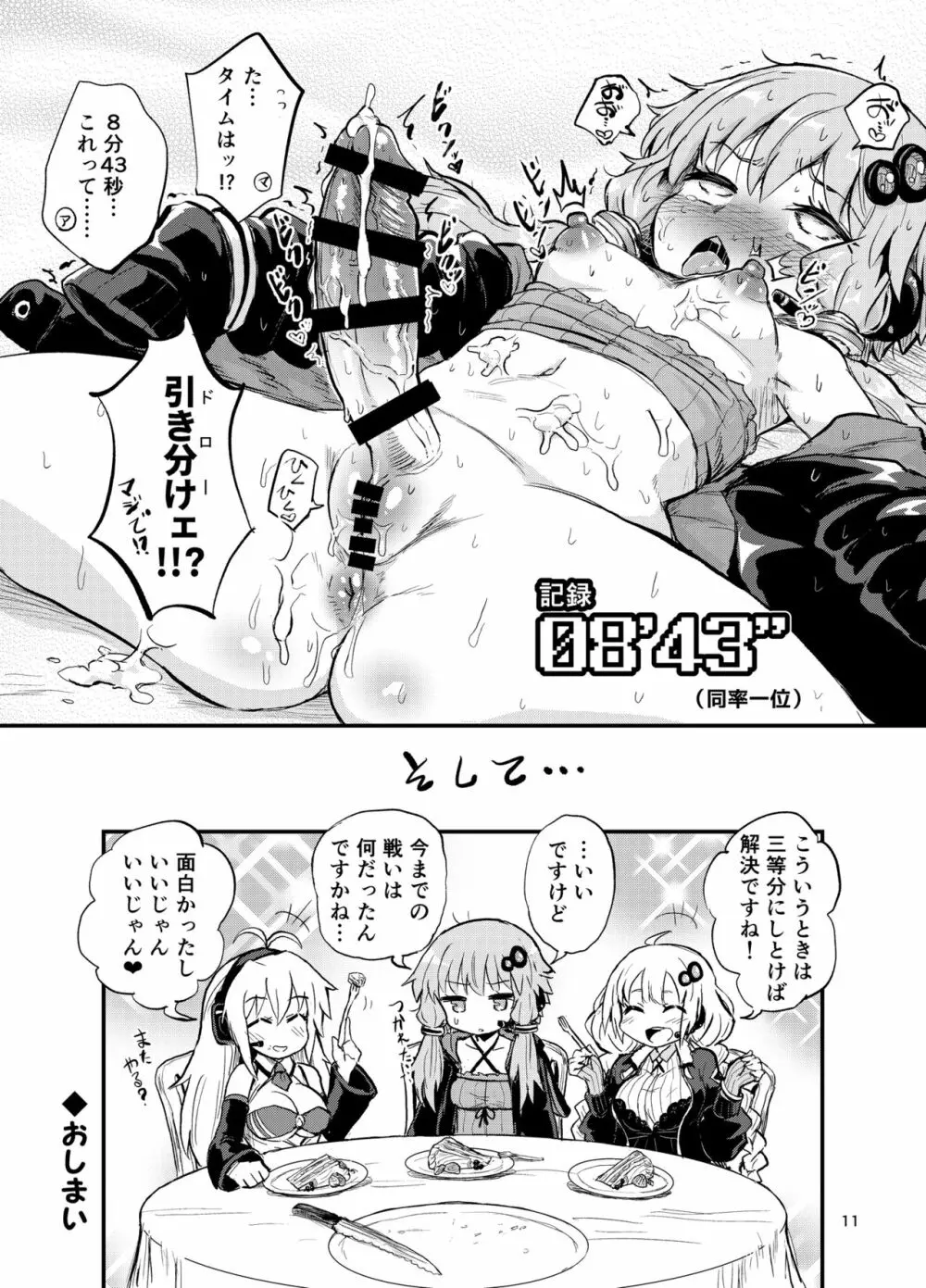 乳首が弱いふたなりゆかりさん - page10