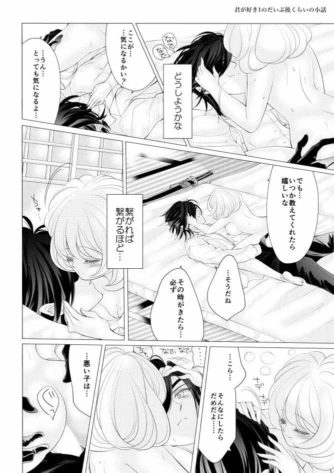 燭台切光忠×女審神者の漫画 君が好き3 - page12