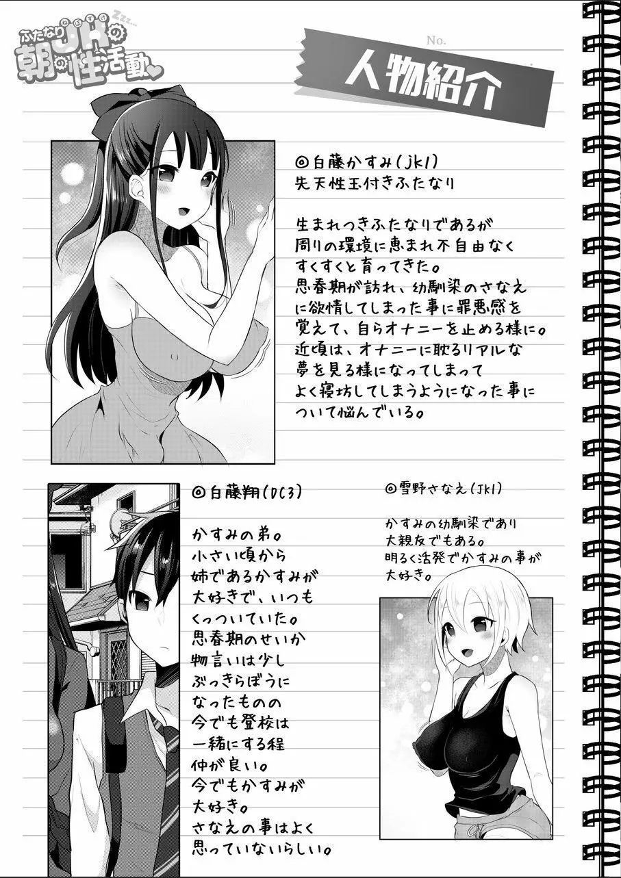 ふたなりJKの朝の性活動2 - page3