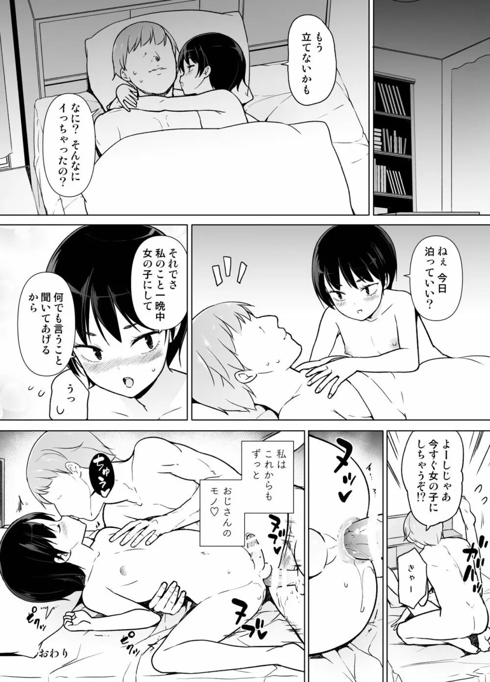 女装っ子の僕は隣のおじさんのモノになる - page42