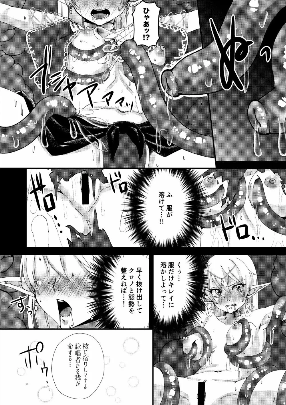 女帝エルフセレーナ～エチコロンカ帝国の没落～ - page9