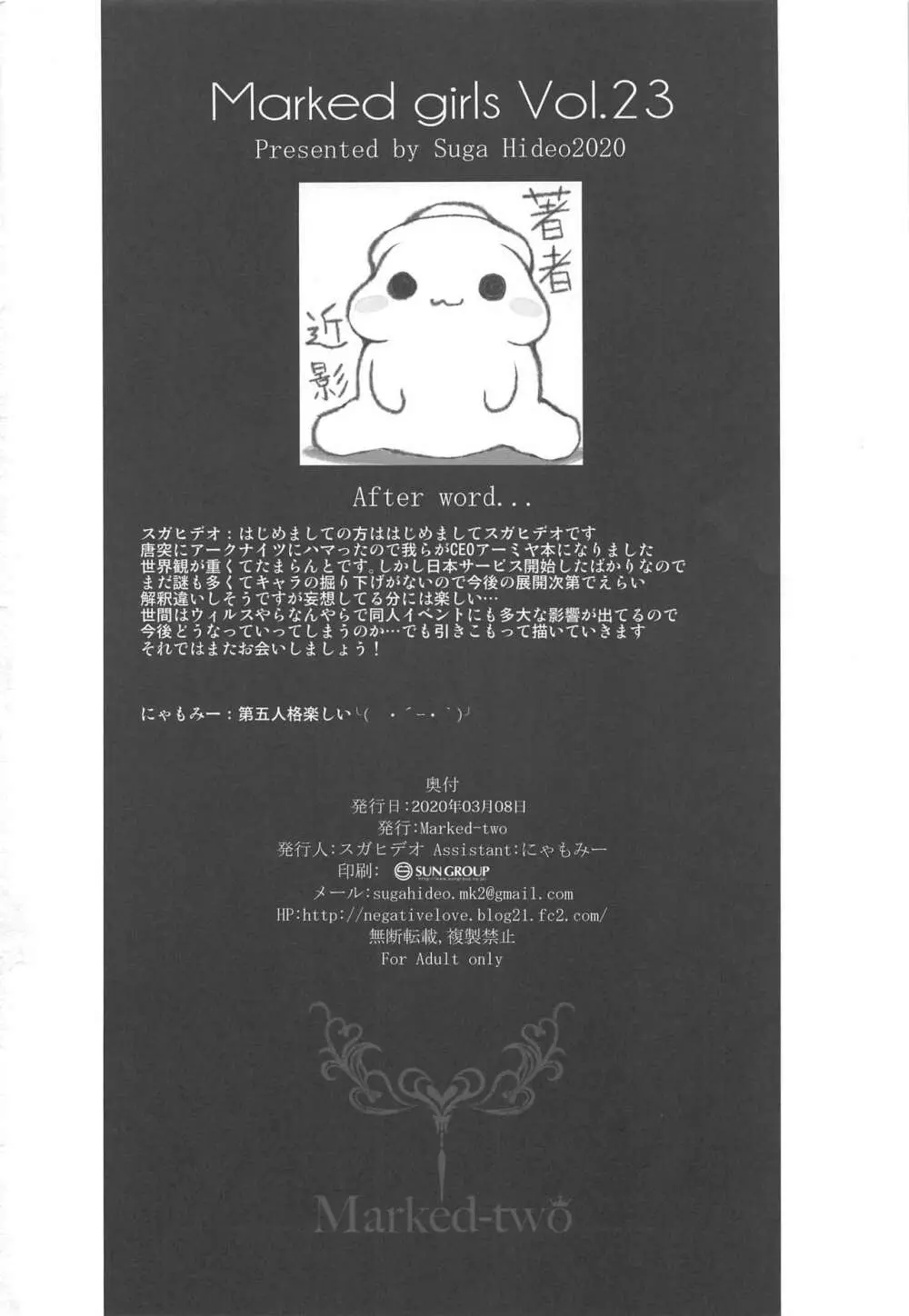 理性/zEro Marked girls Vol. 23 - page21