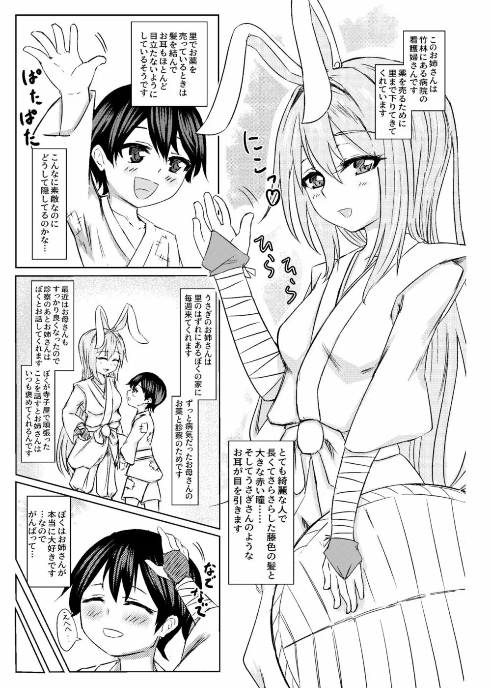 鈴仙お姉さんにきもちよくしてもらう本 - page3