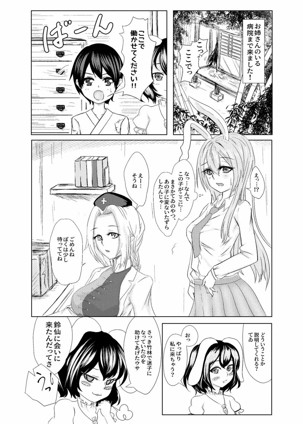 鈴仙お姉さんにきもちよくしてもらう本 - page4