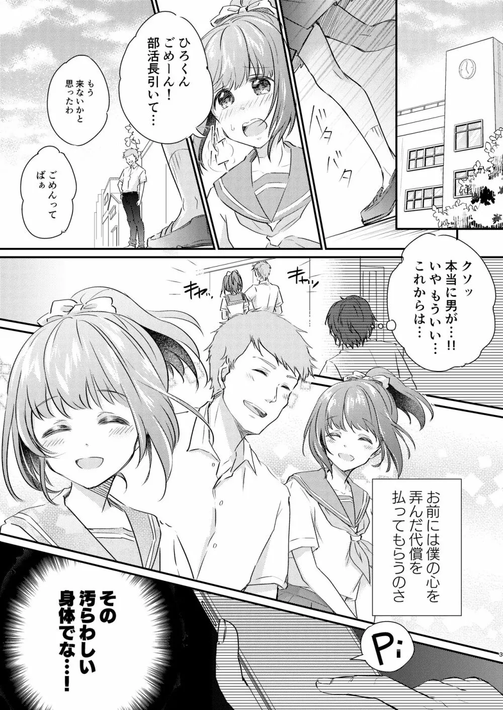 ヒロイン雌肉改造計画 - page4