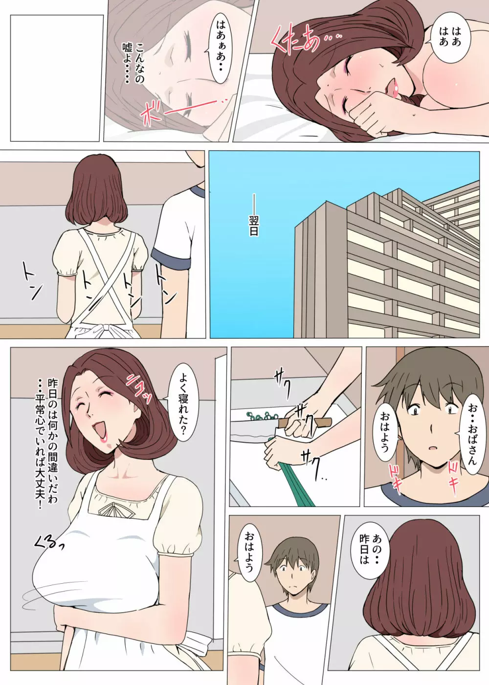 おばさんと1回Hしたら止まらなくなった話 - page16