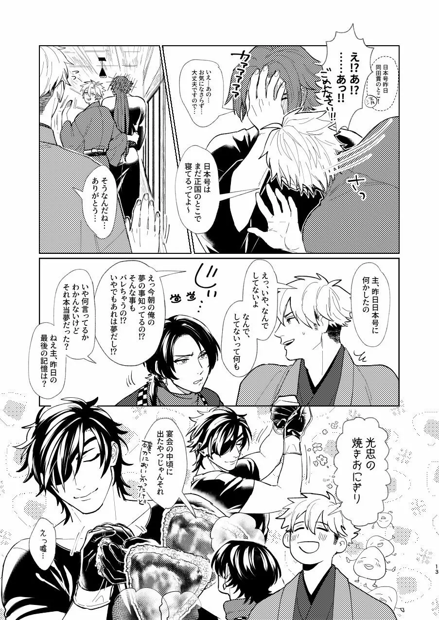 日本号さんと審神者の話 - page14