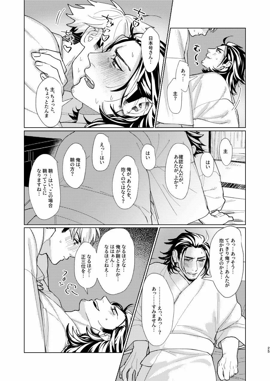 日本号さんと審神者の話 - page26