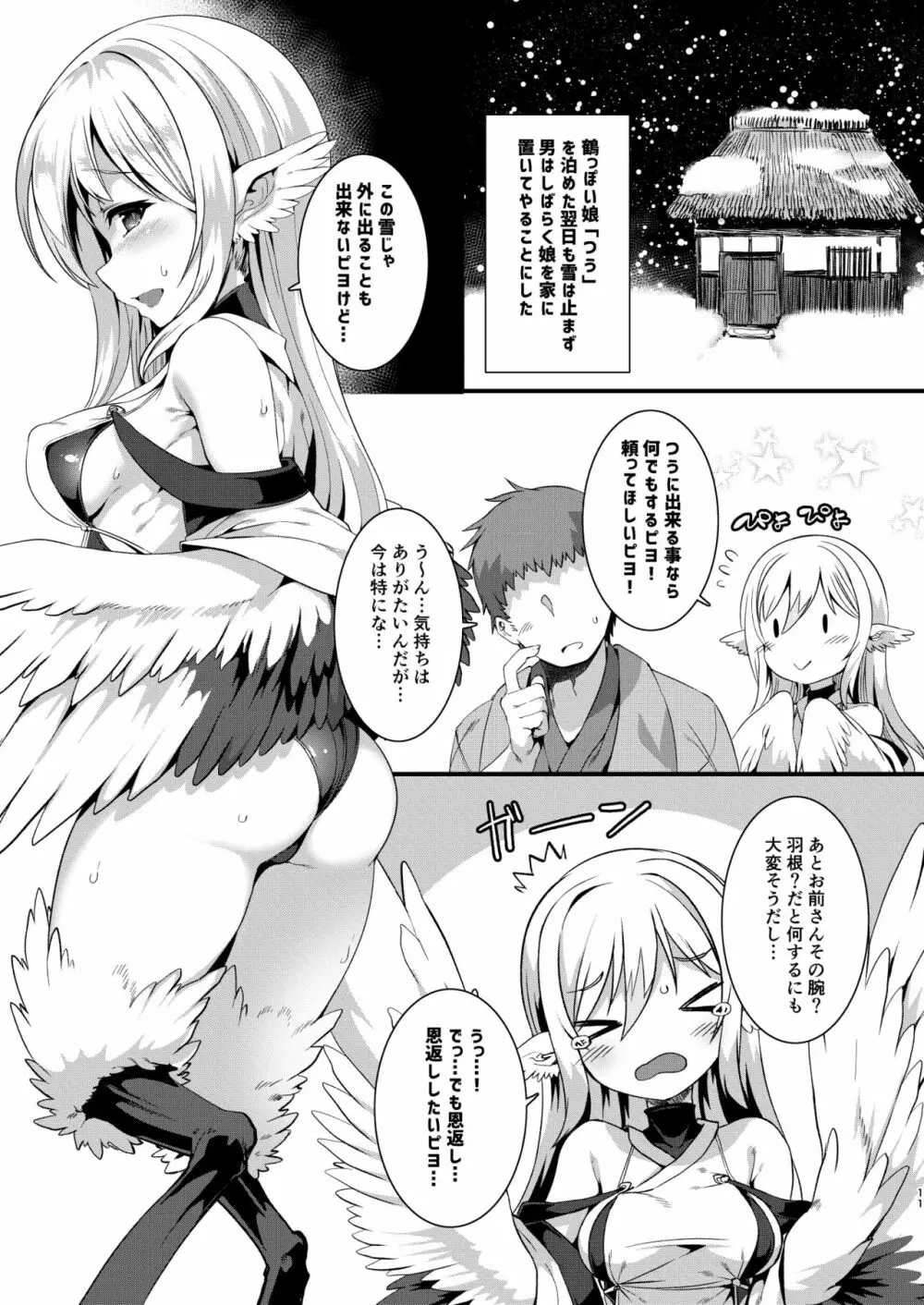 つるハーピィの恩返し+会場限定本 - page10