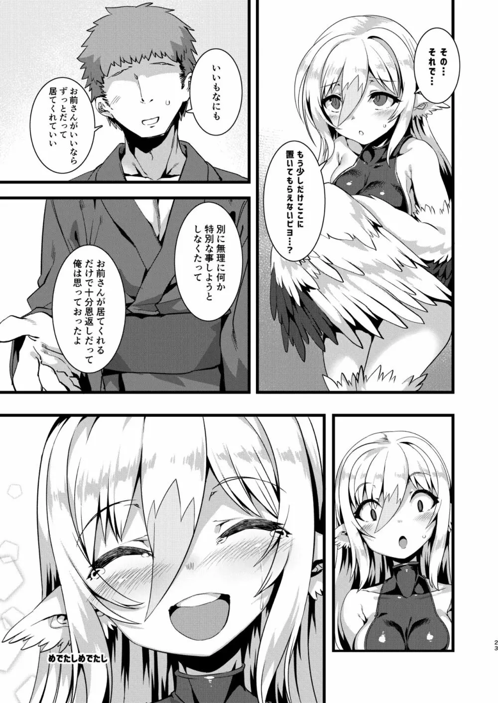 つるハーピィの恩返し+会場限定本 - page22