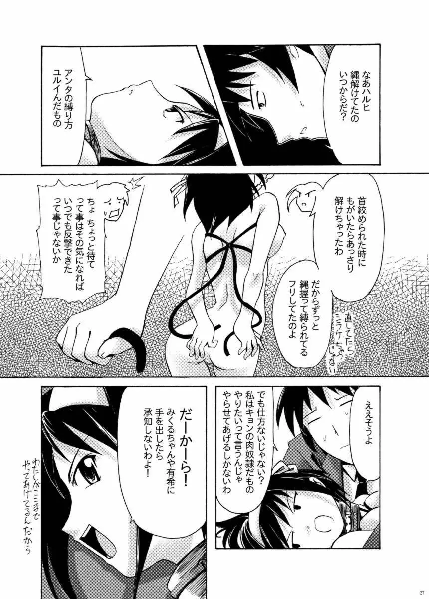 涼宮ハルヒの義務 - page36