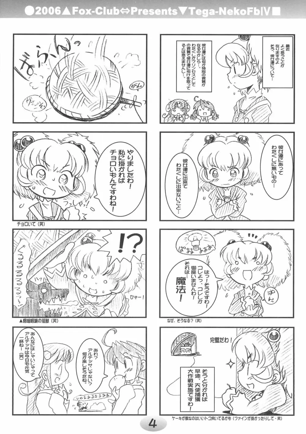 TeGa-NeKo Fb IV ふたご姫 2ぷらす - page4