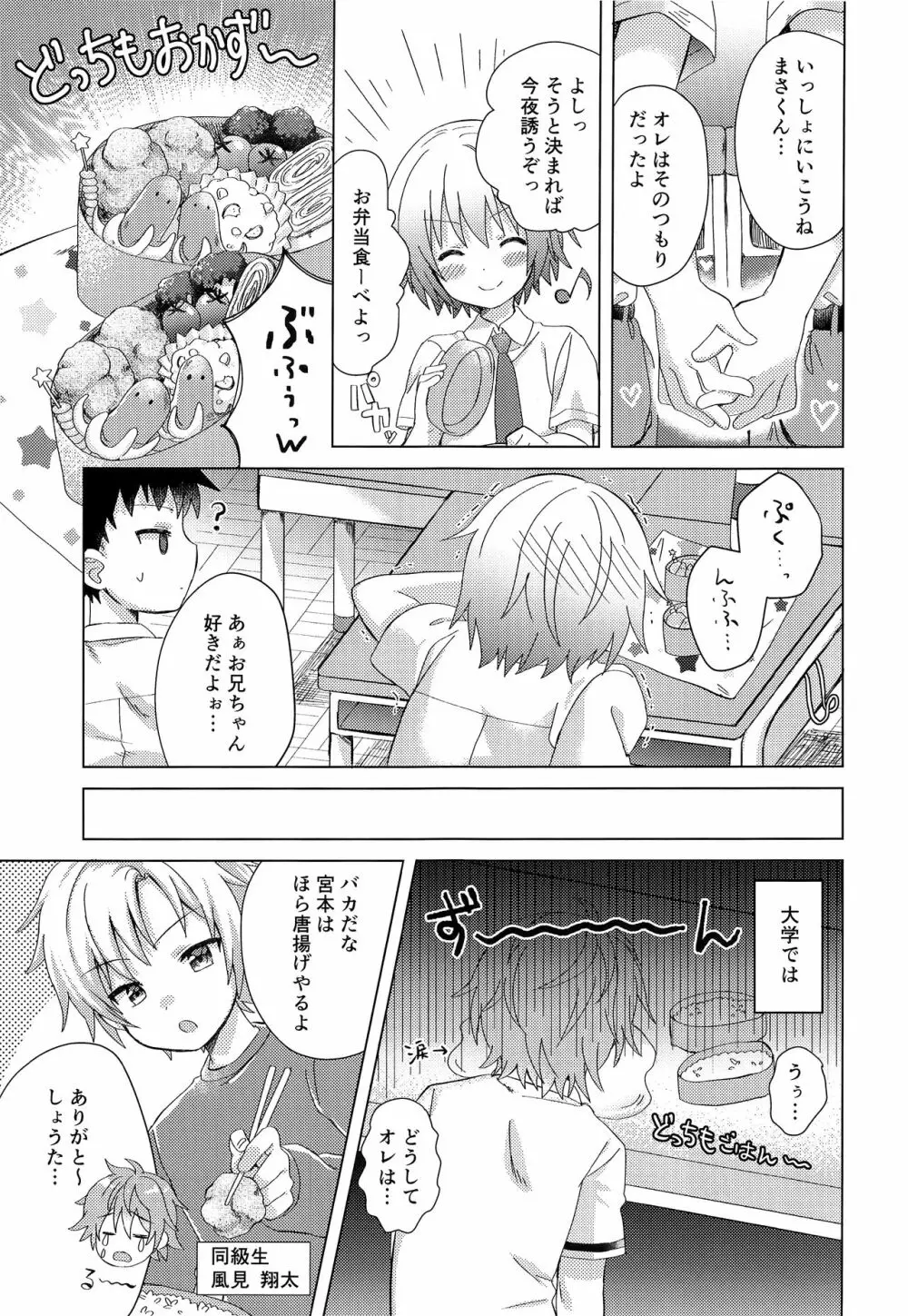 お兄ちゃんボクと付き合って！！ - page10