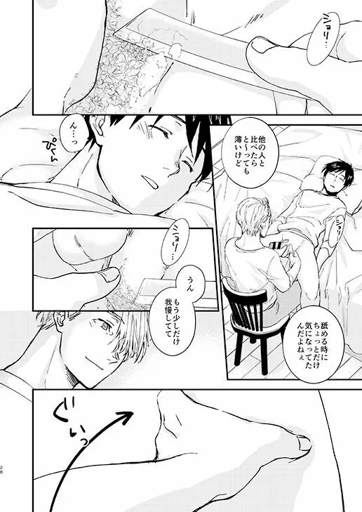 眠れる君と××× - page27