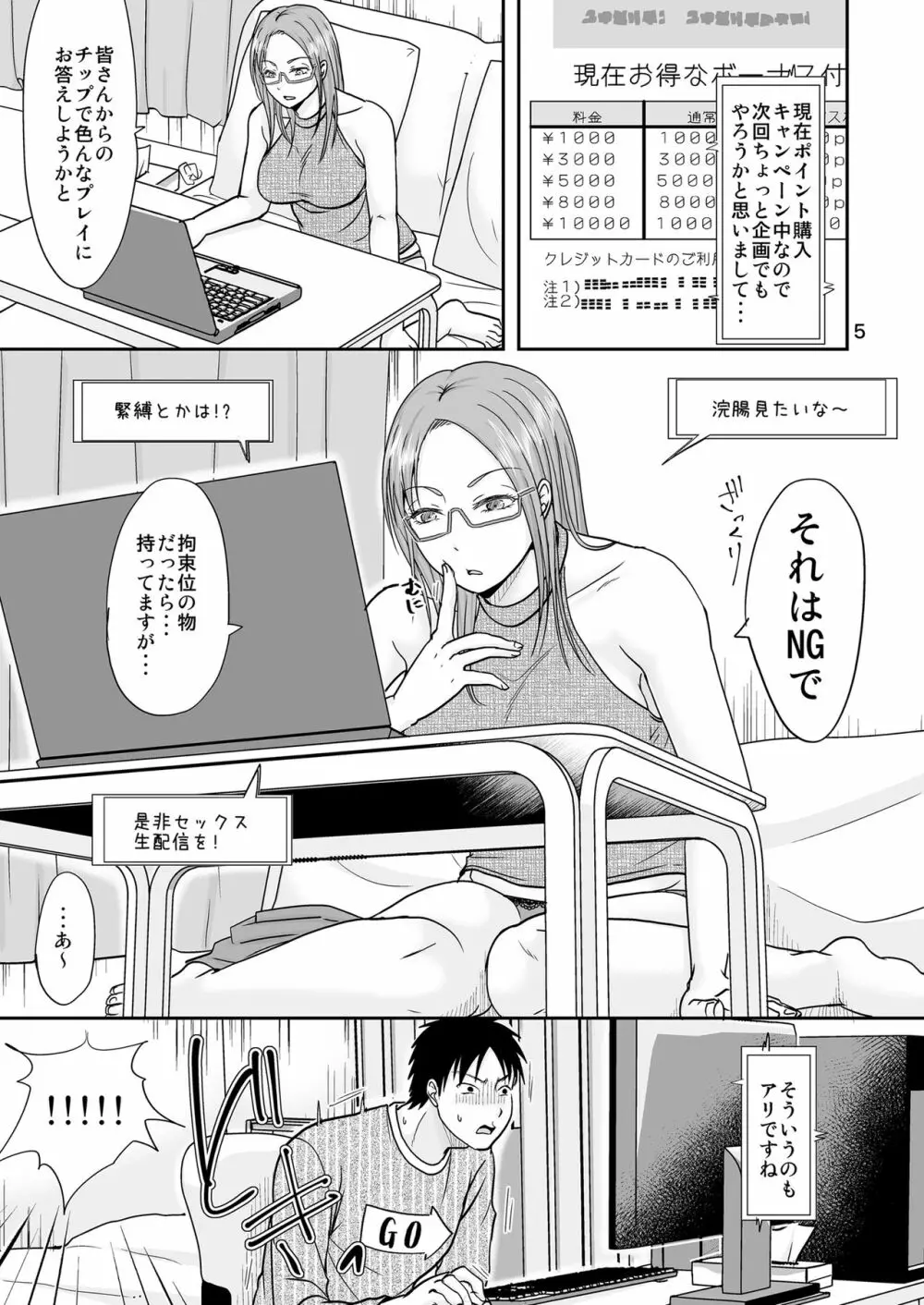 お隣さんと公開性活 - page4