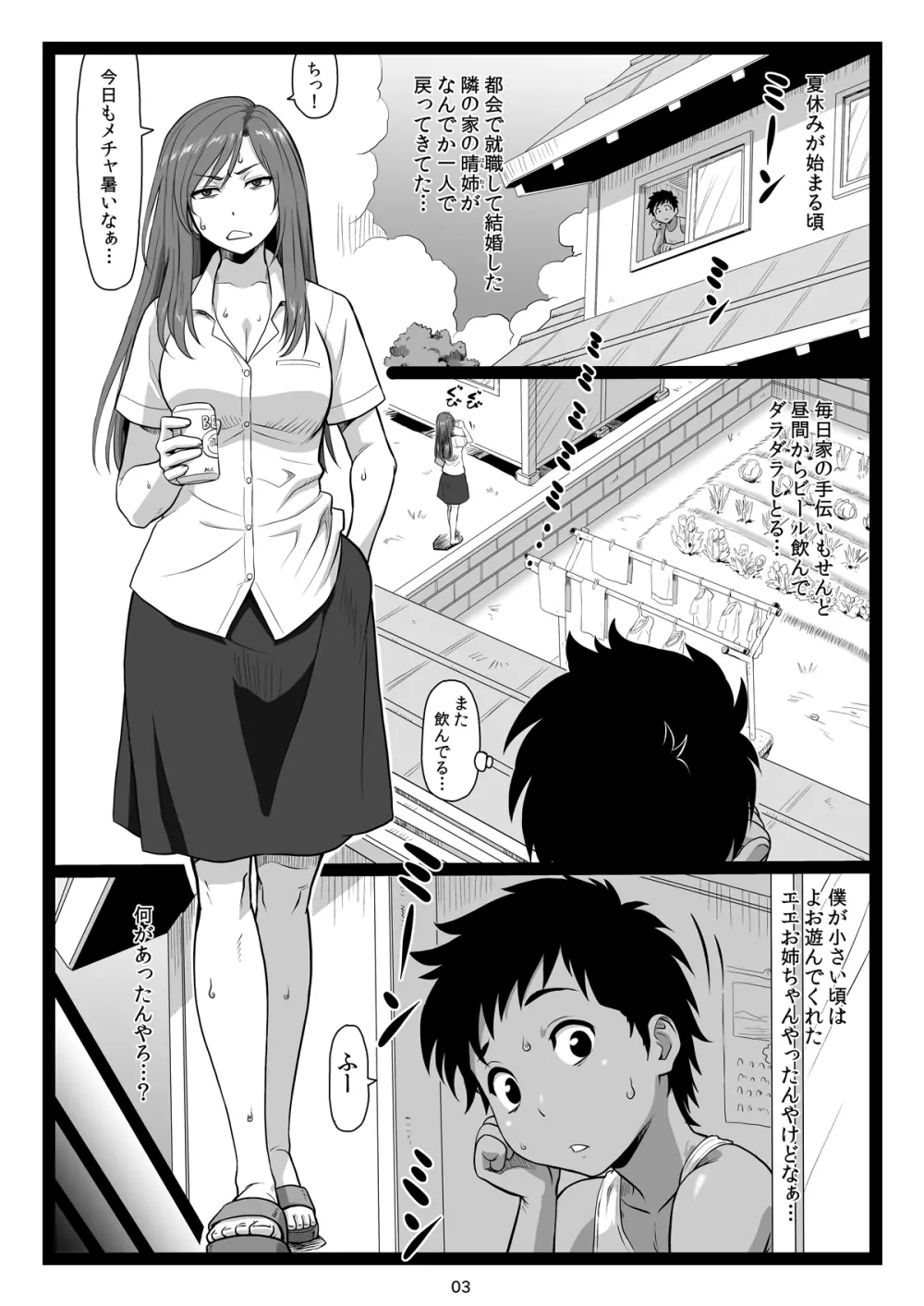 夏休みの思い出 上巻 - page3