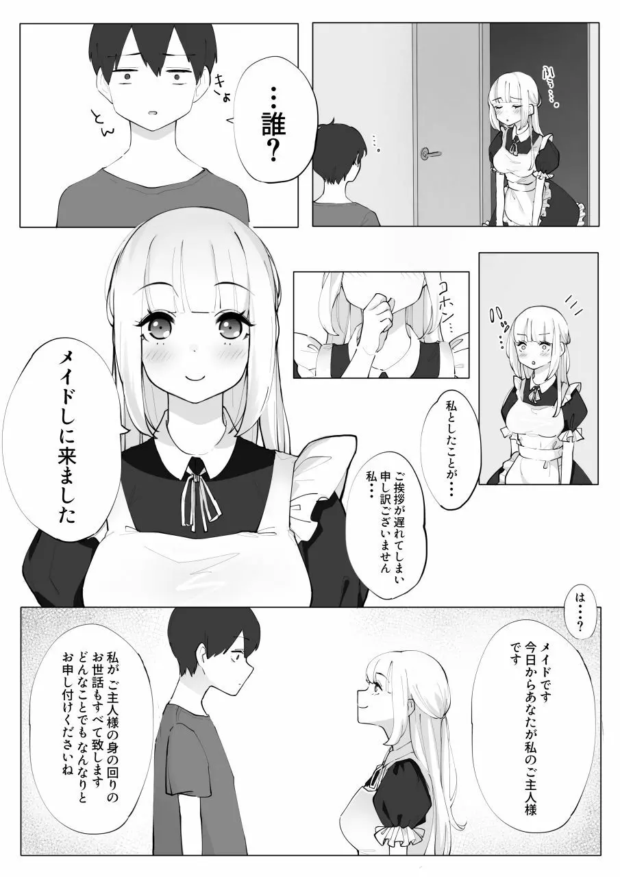 メイドしにきました。 - page4