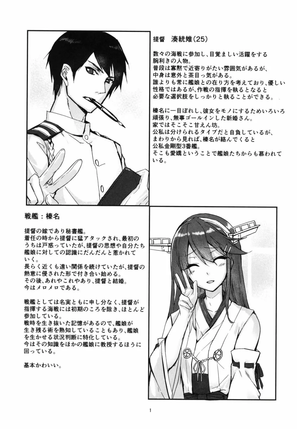 榛名は愛して欲しいのご - page3