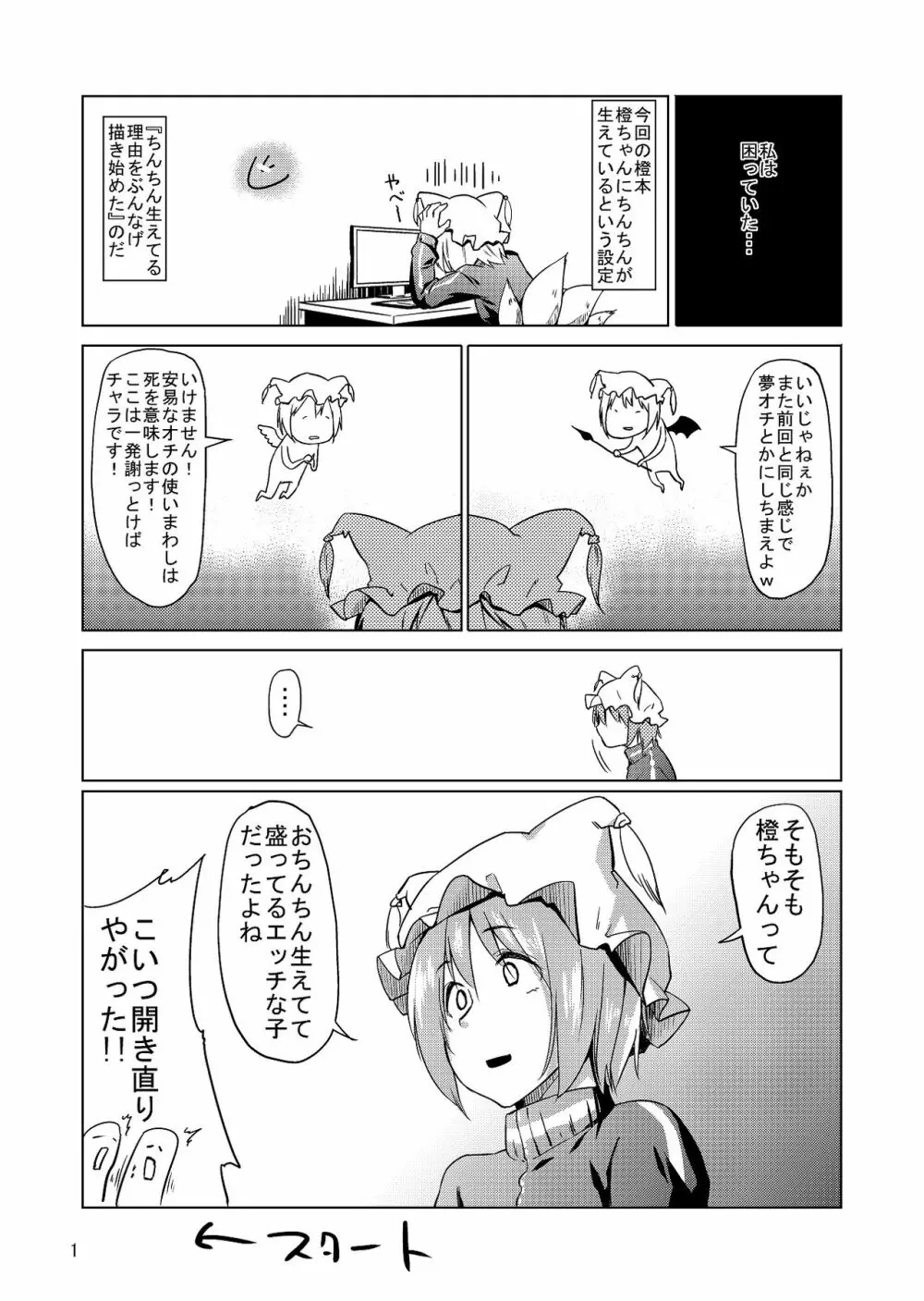 ちんちんちぇんちゃん2 - page2