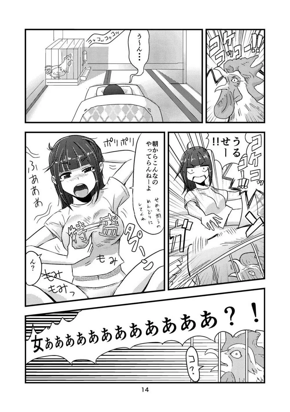 褐を被て替玉を懐く - page15