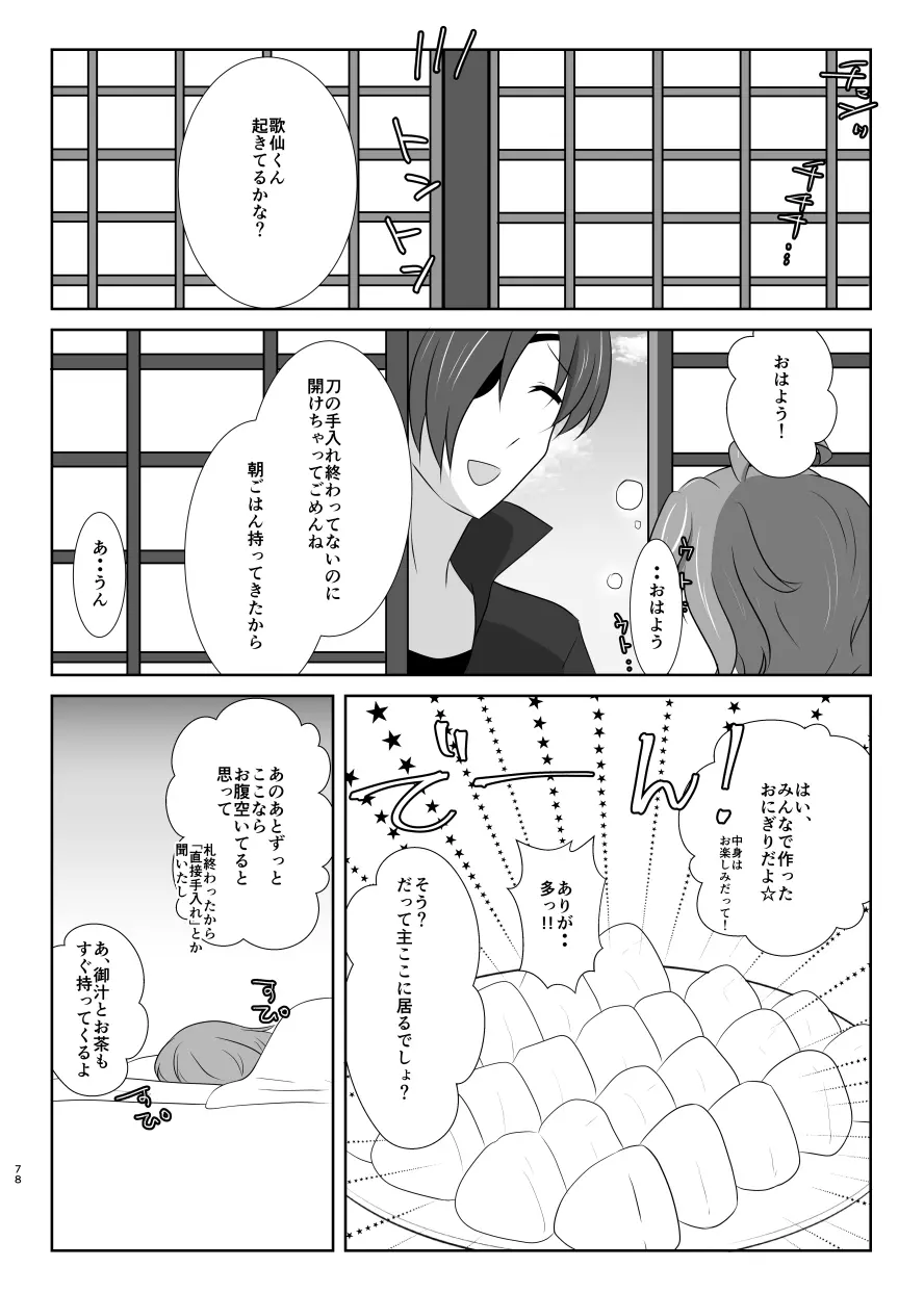 躊躇いとウソの花びら - page77