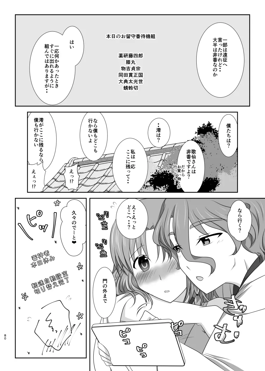 躊躇いとウソの花びら - page79