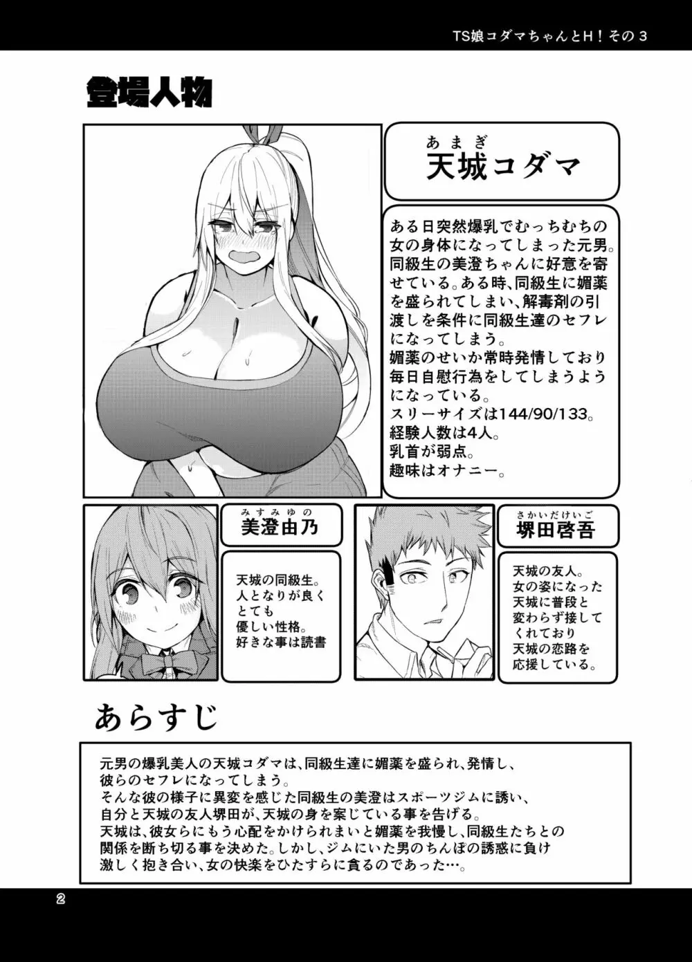 TS娘コダマちゃんとH!その3 - page3