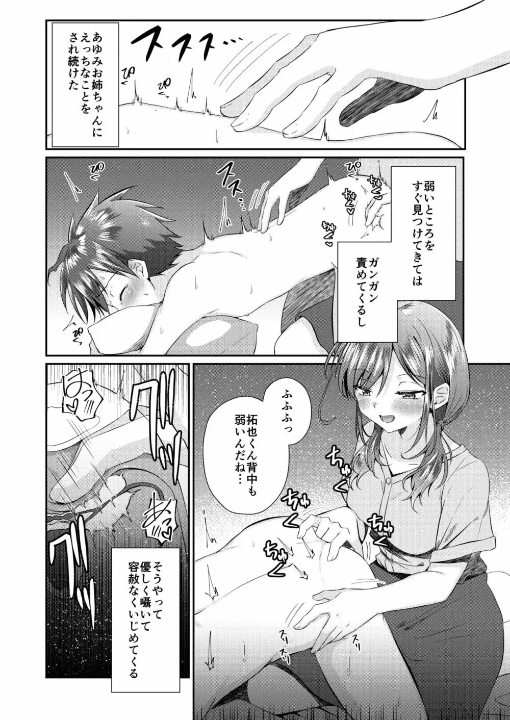 ふたなりのお姉ちゃんに射精管理されて逆アナルされてます! - page13