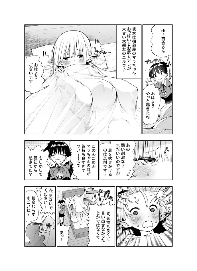 フタナリのエルフ - page8