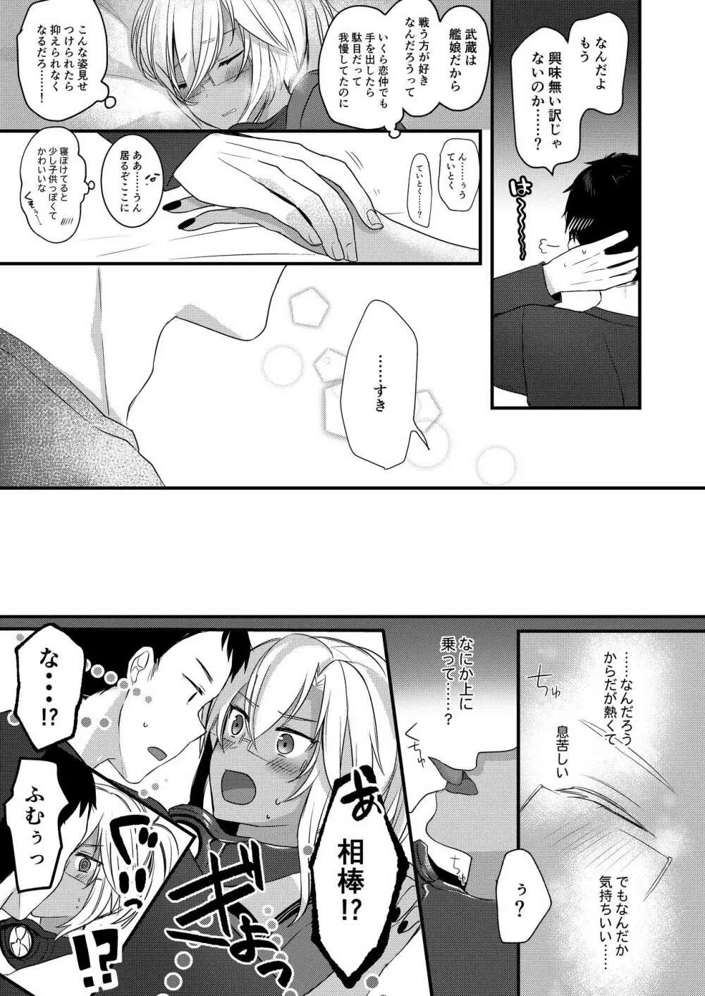 武蔵さんの夜事情 初夜編 - page11