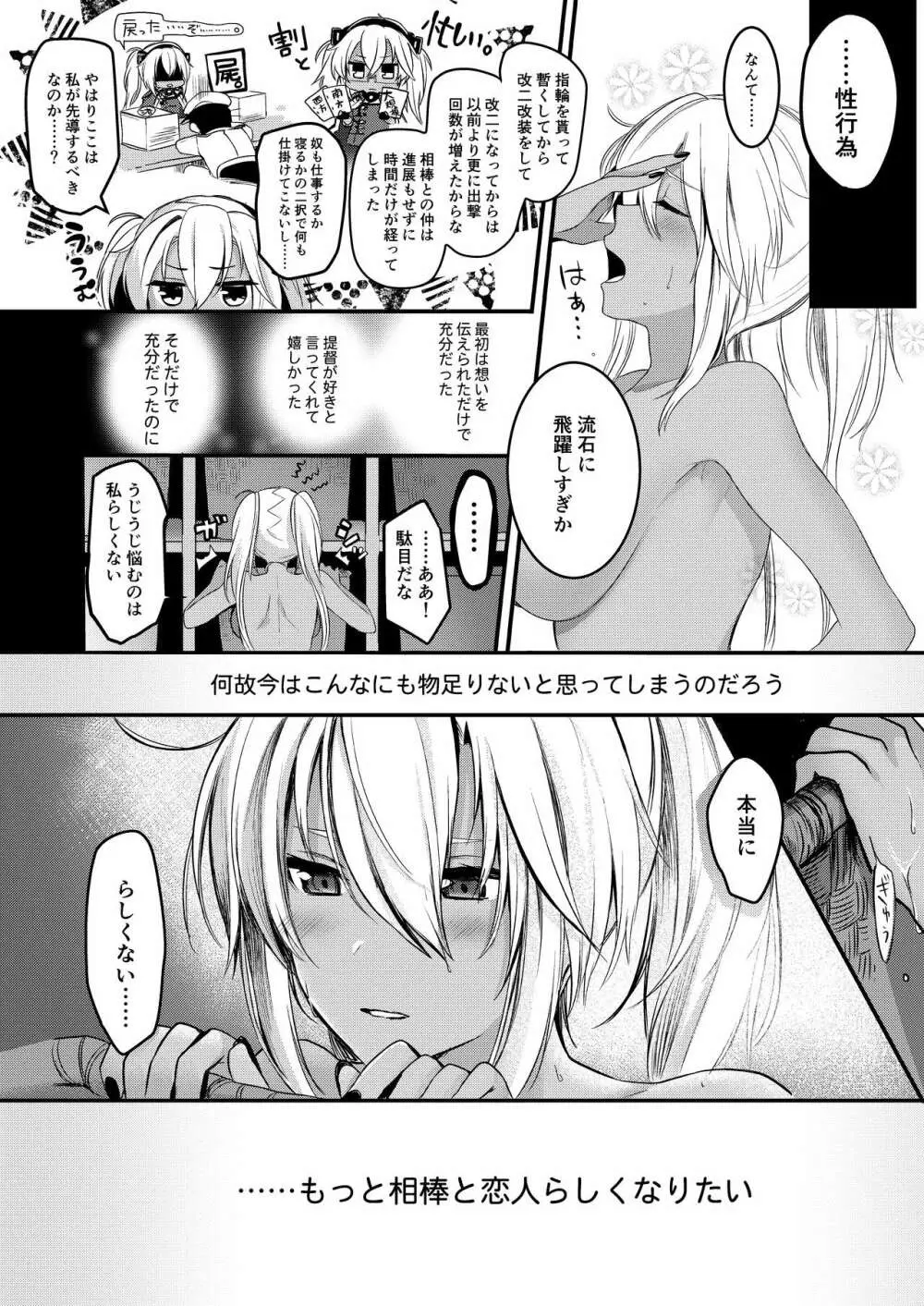 武蔵さんの夜事情 初夜編 - page6