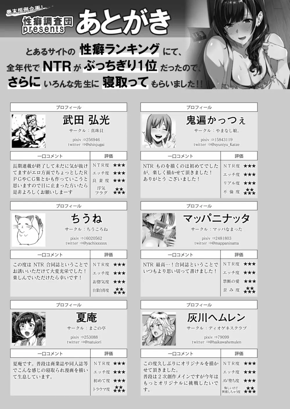 とあるサイトの性癖ランキングにて、全年代でNTRがぶっちぎり1位だったので、さらにいろんな女の娘を寝取ってもらいました!! - page89