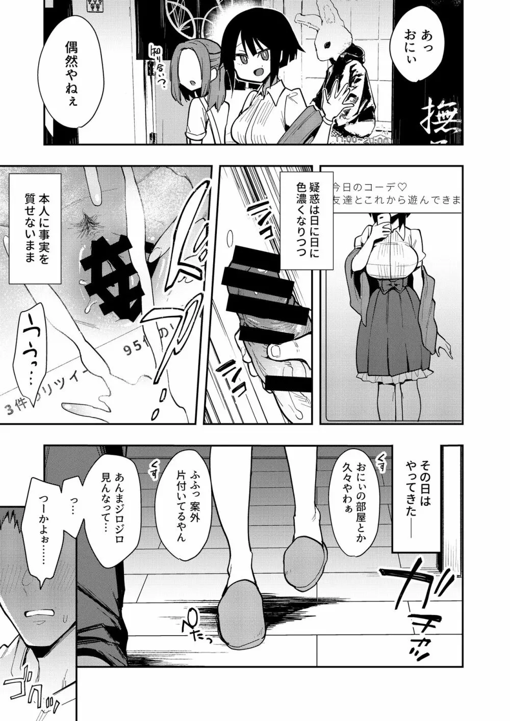 蝶子II -性格最悪の裏垢女子な幼馴染に嫌がらせ色仕掛けされ射精する- - page14