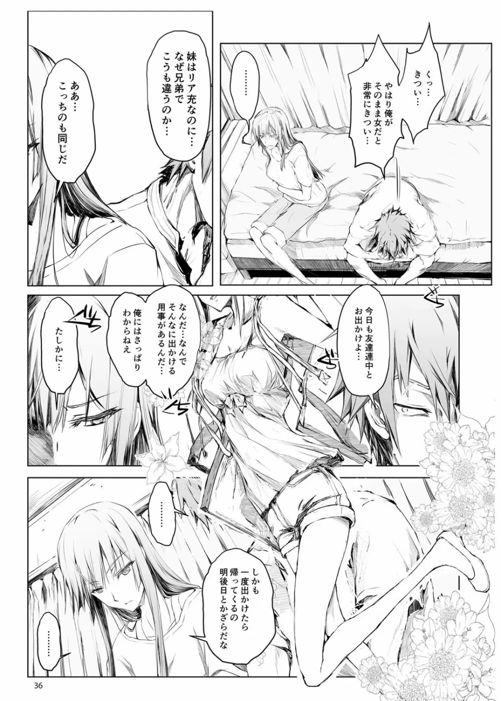 FUROHILE 自宅の風呂に入ると先に知らない裸の女が入ってる - page36