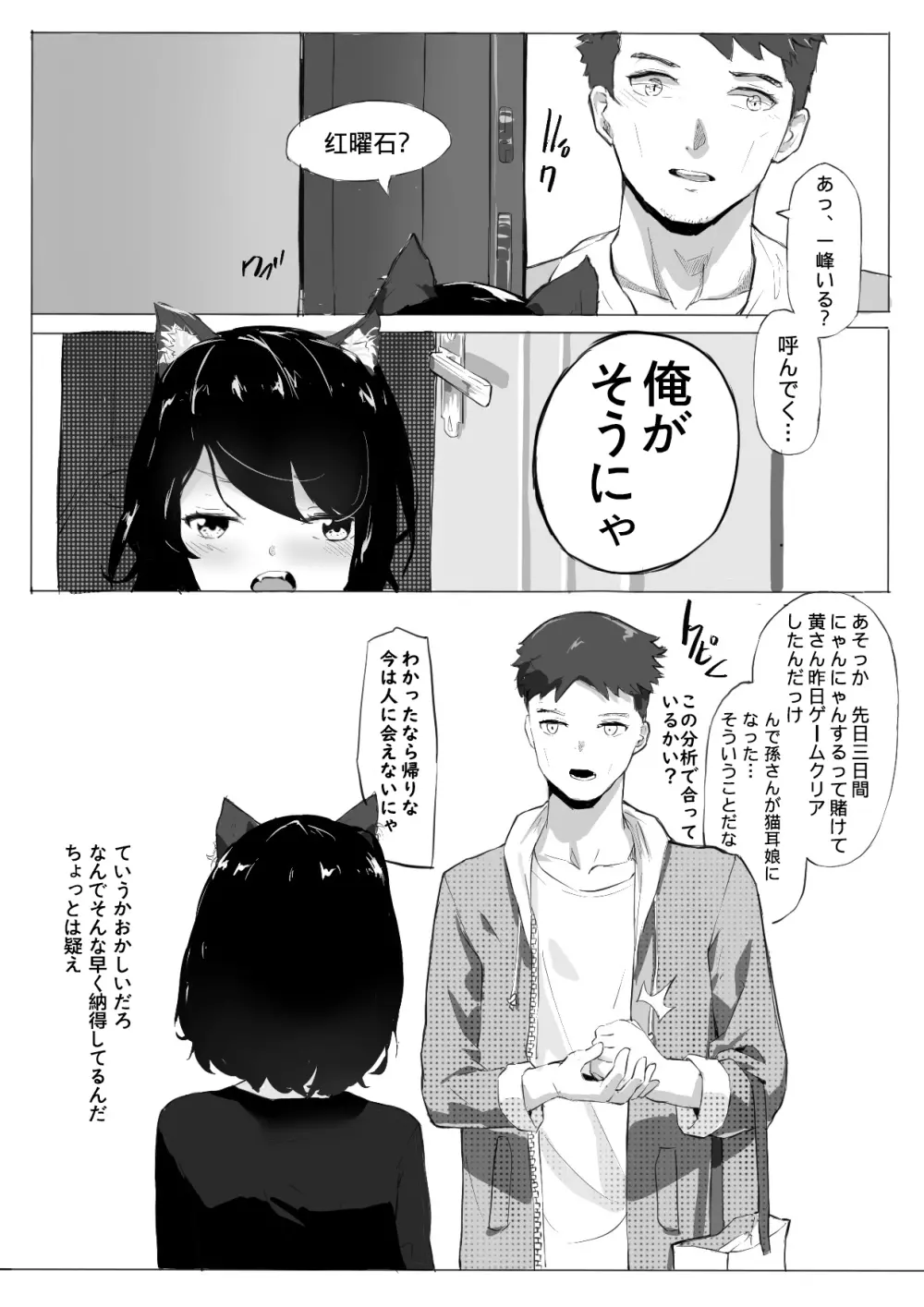 拱火天王孫*峰 中年男性ｘ強制にゃん化 - page9