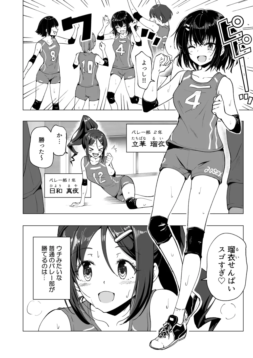 性感マッサージにハマってしまったバレー部女子の話～前編～ - page8