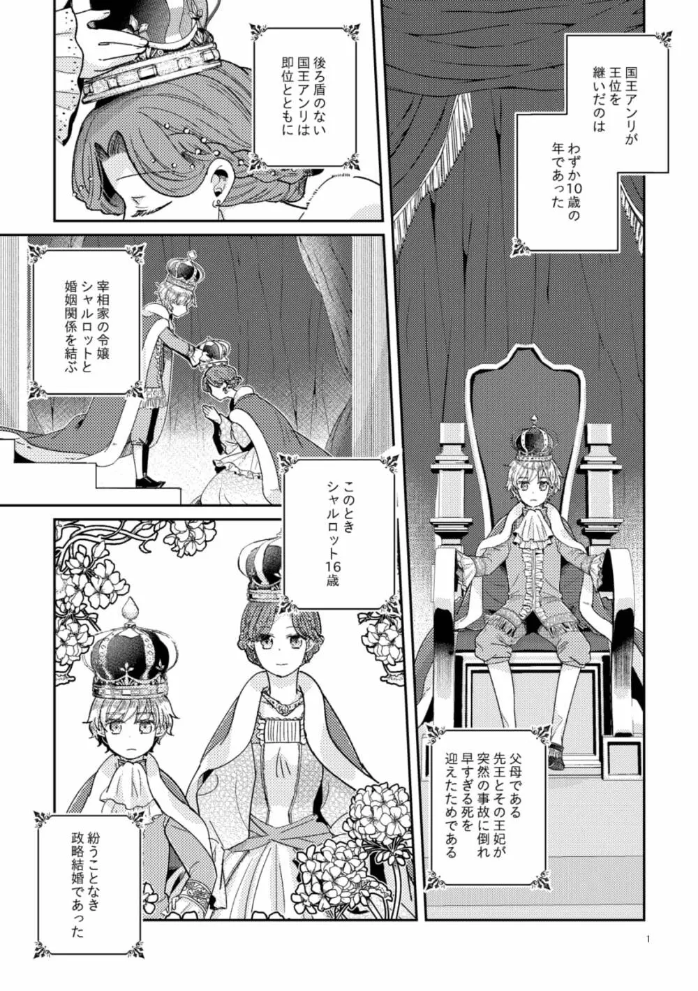 少年王と年上王妃 - page3