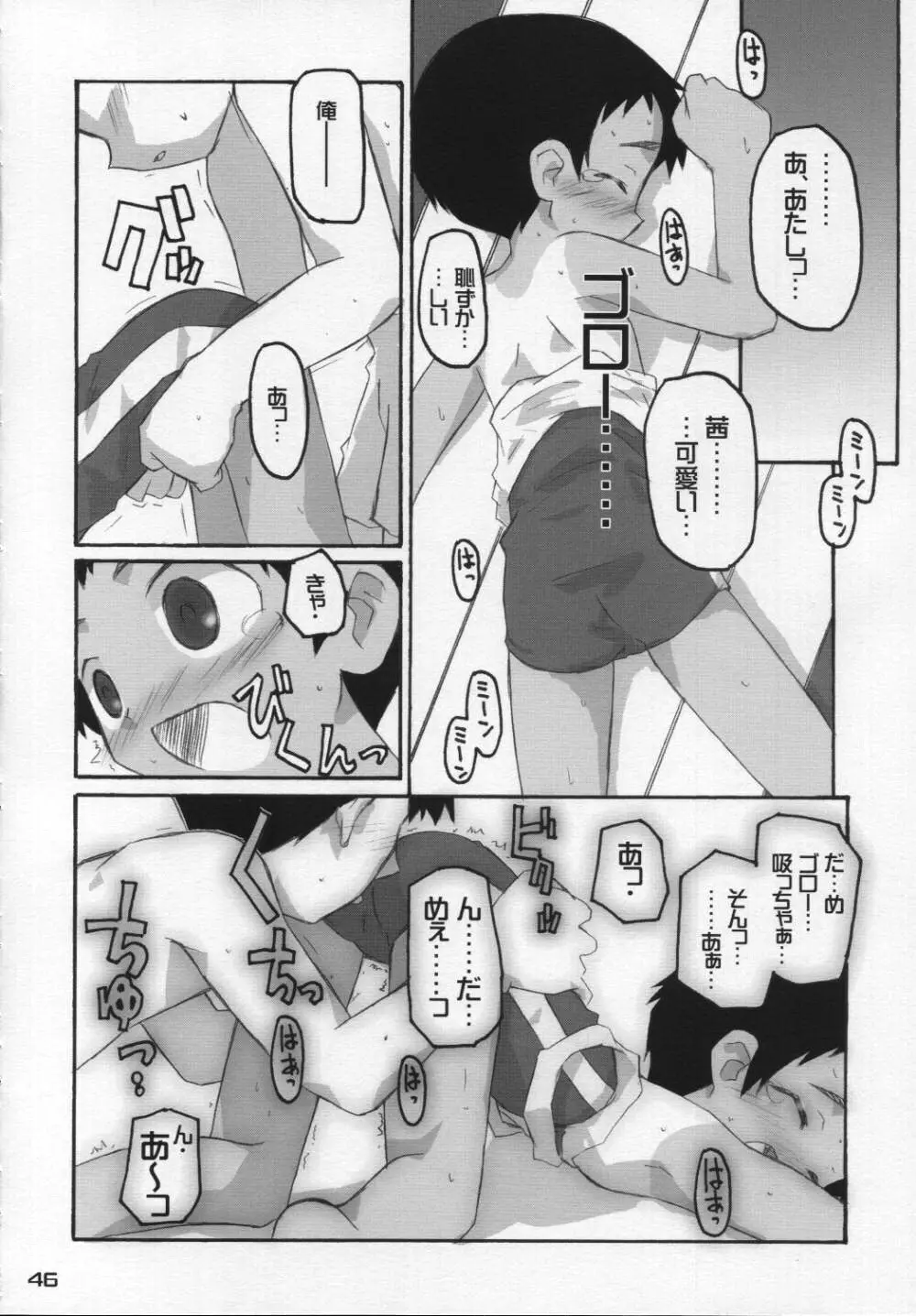 なつのかんさつにっき - page45