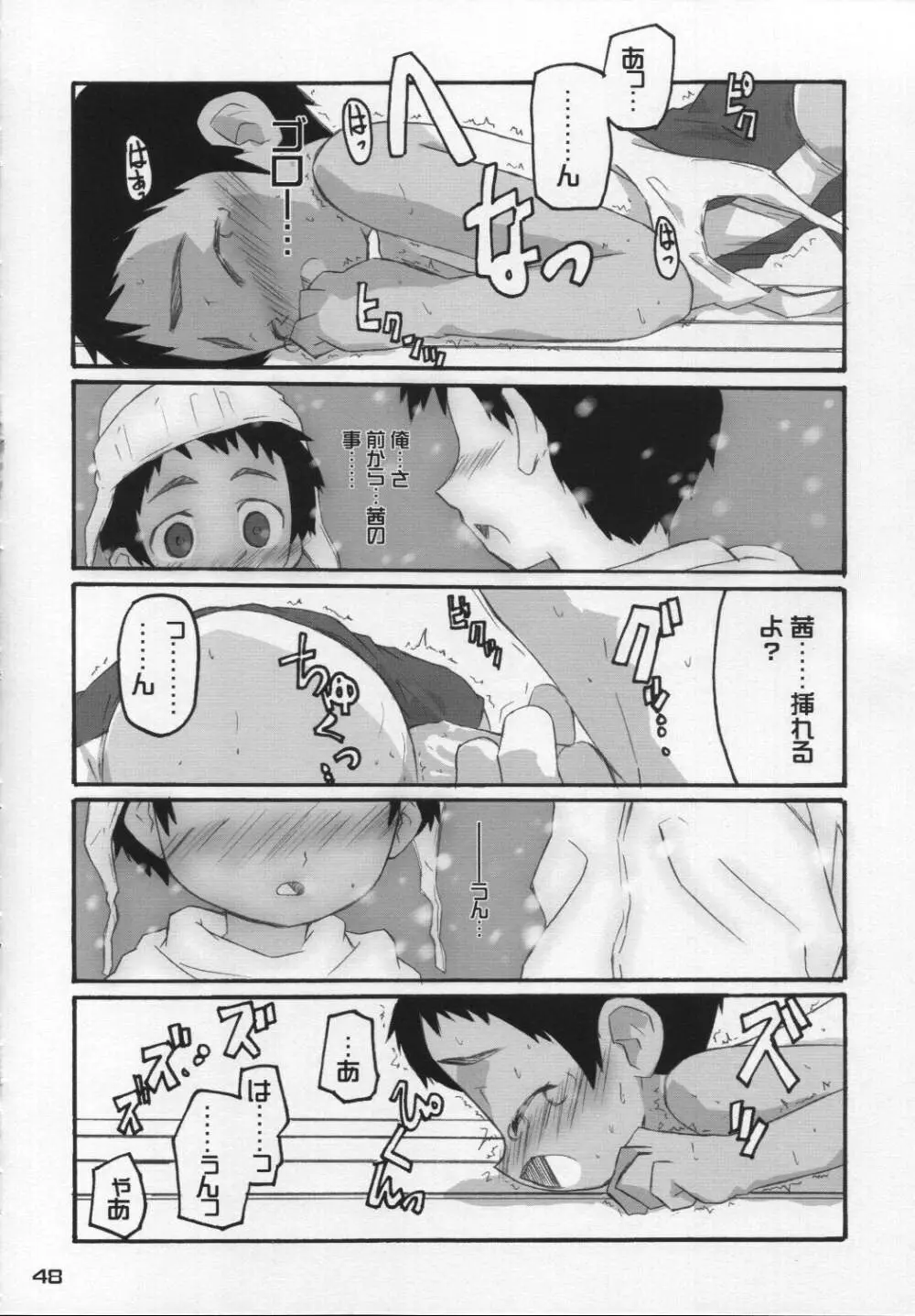 なつのかんさつにっき - page47