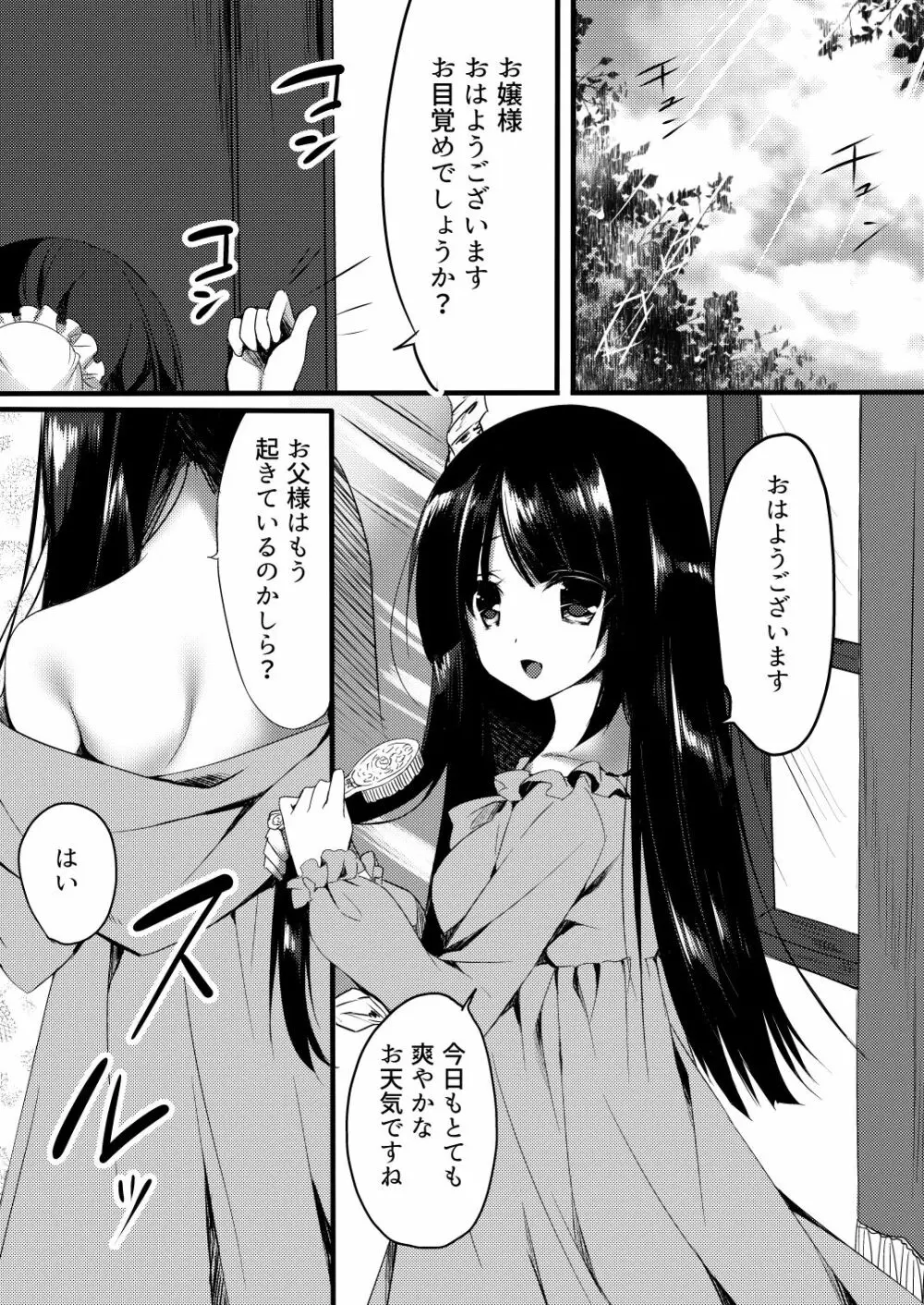 幸せに包まれたお嬢様の生活をぶち壊す話 - page3