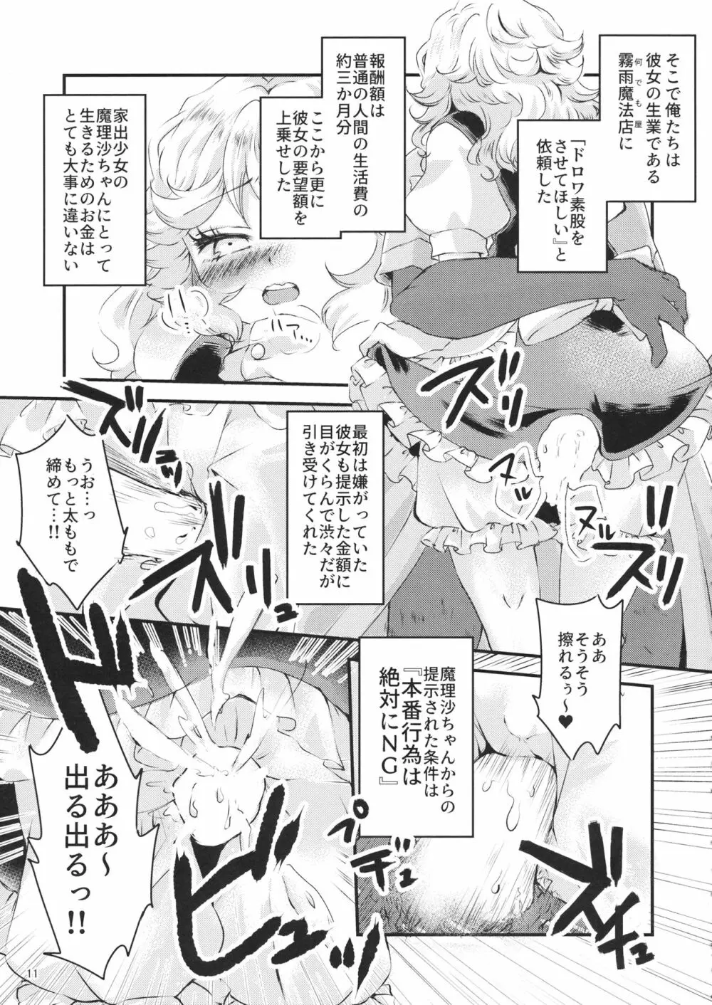 霧雨魔法店、ドロワ素股承ります - page10