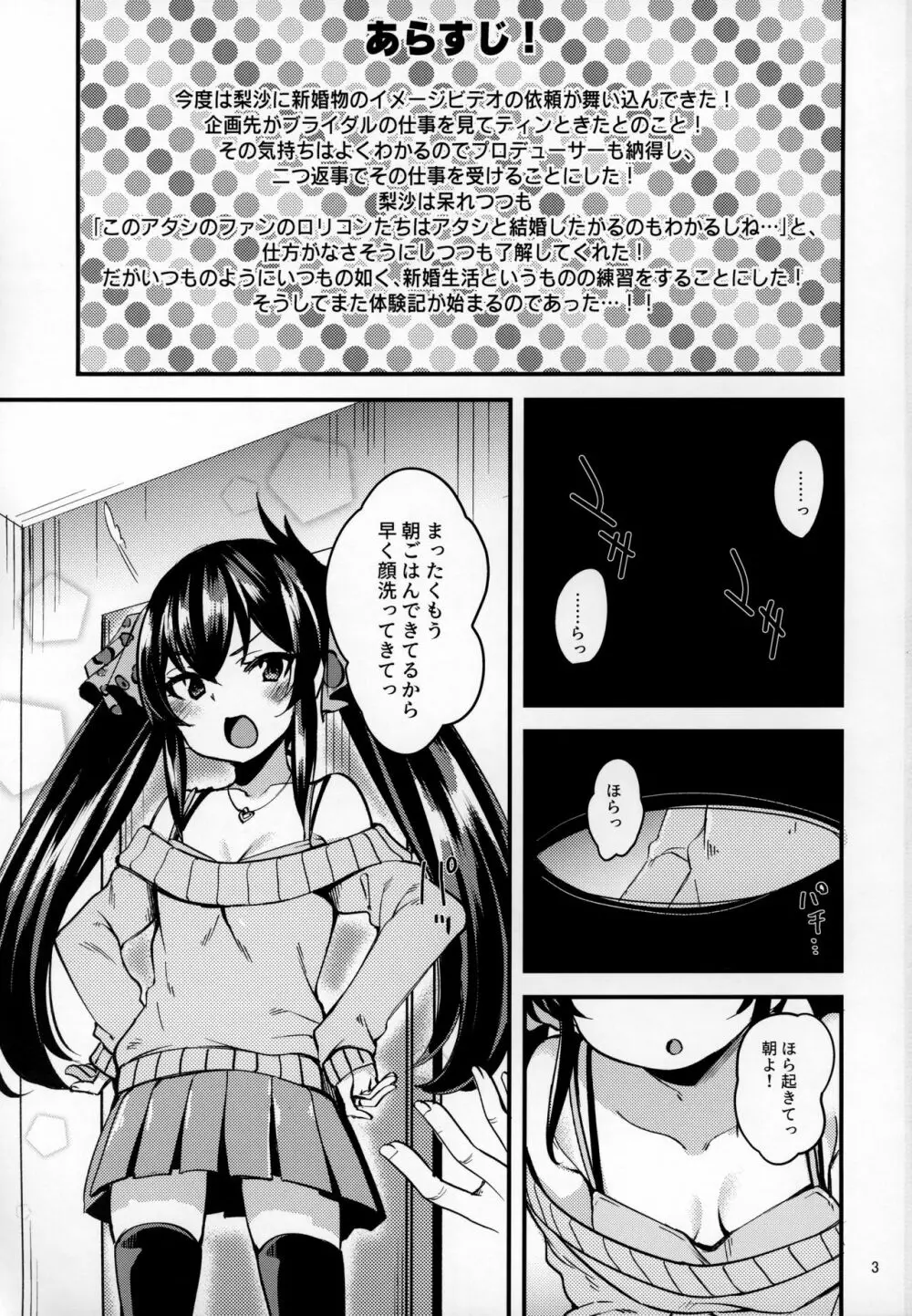 的場梨沙のイメージビデオ体験記―新婚編― - page2