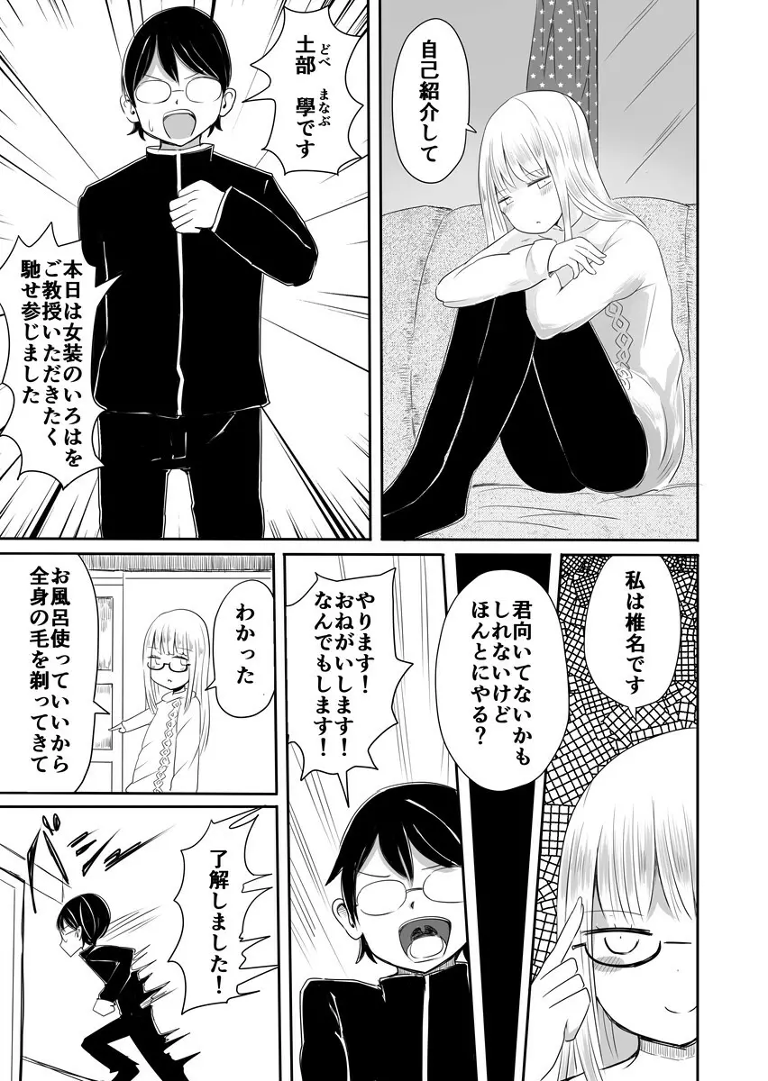 女装男子のまなびかた - page6