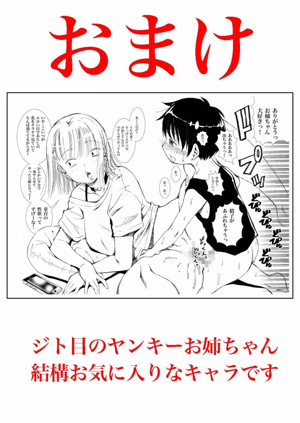 頼むとセックスしてくれるぼくのヤンキーお姉ちゃん。 - page15