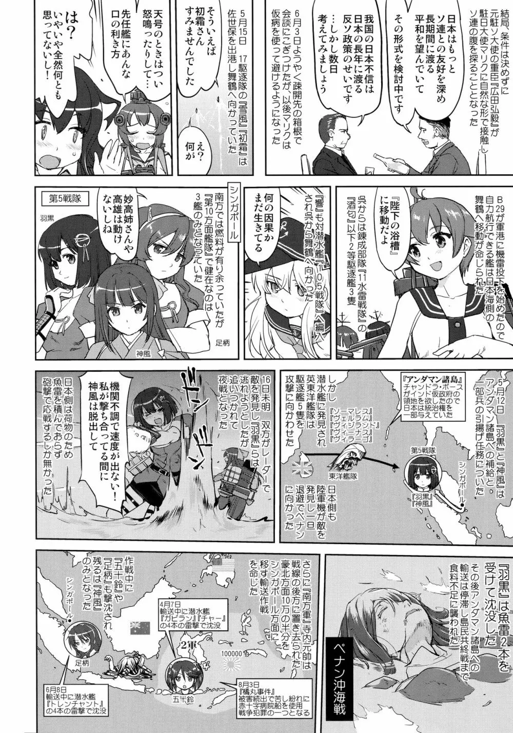 テートクの決断 艦娘の一番長い日 - page27